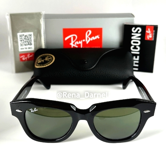 RayBan State Street RB2186 Black New main image 16